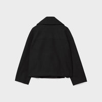 Womens Chic Short Double-Breasted Jacket for Effortless Style - Rebooters
