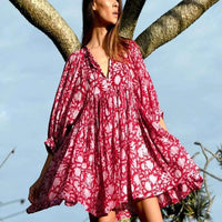 Elegant Kimber Women's Maxi Dress with Floral Print Design Rebooters Maxi Women's Dresses