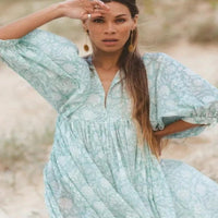 Elegant Kimber Women's Maxi Dress with Floral Print Design Rebooters Maxi Women's Dresses