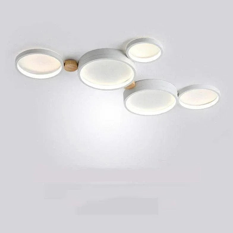 Green Plane LED Modern Flush Ceiling Lights for Home Use - Rebooters