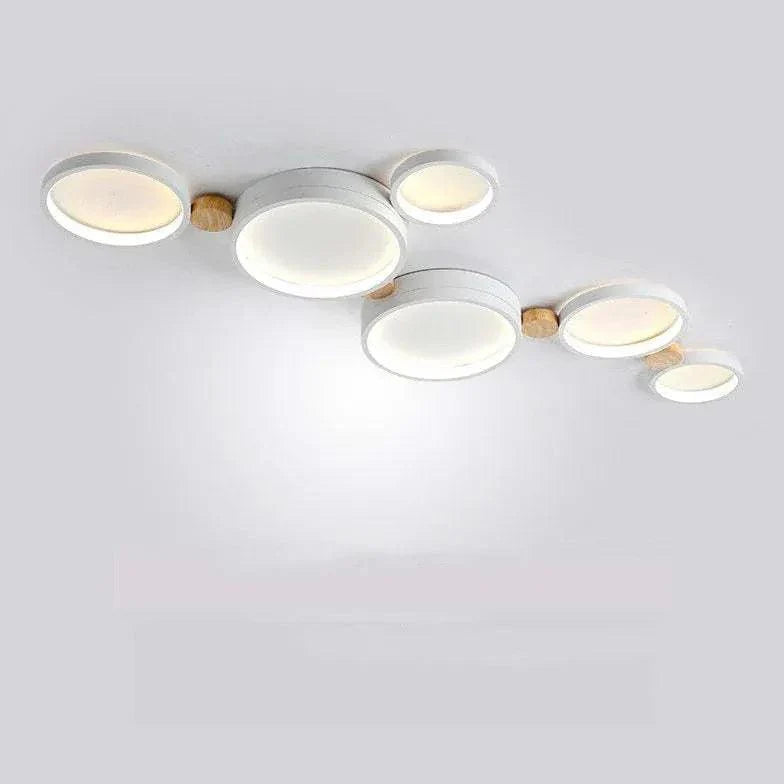 Green Plane LED Modern Flush Ceiling Lights for Home Use - Rebooters