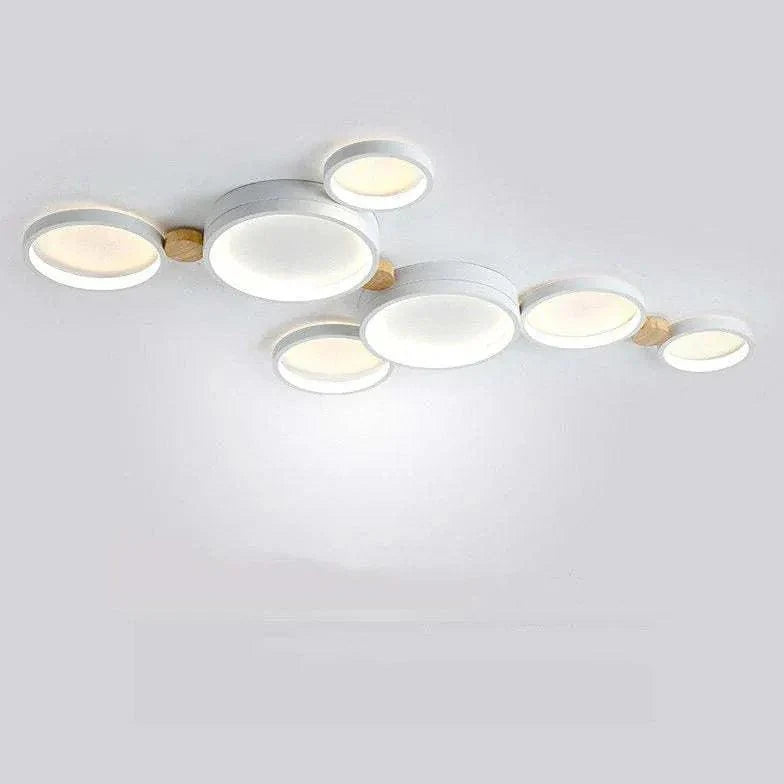 Green Plane LED Modern Flush Ceiling Lights for Home Use - Rebooters