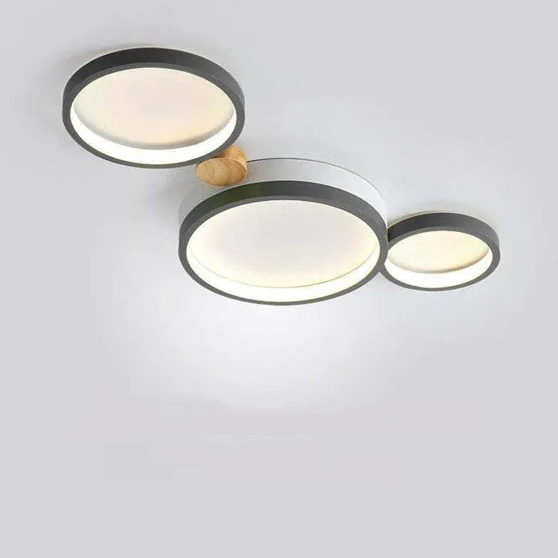 Green Plane LED Modern Flush Ceiling Lights for Home Use - Rebooters