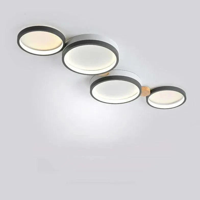 Green Plane LED Modern Flush Ceiling Lights for Home Use - Rebooters