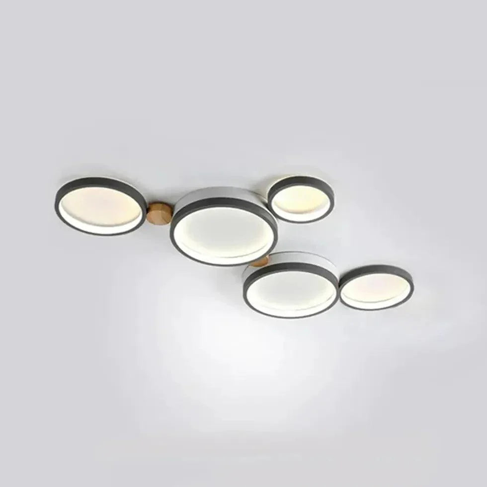 Green Plane LED Modern Flush Ceiling Lights for Home Use - Rebooters