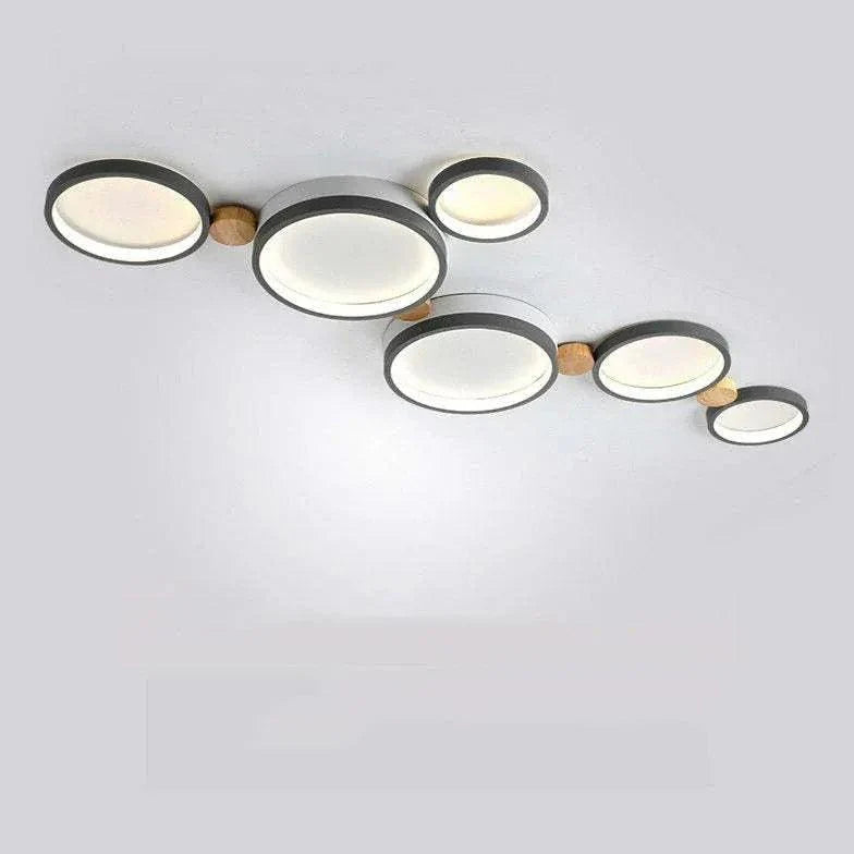 Green Plane LED Modern Flush Ceiling Lights for Home Use - Rebooters