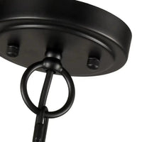 Black Curved Multi-Head Living Room Chandelier for Elegance | Rebooters - Rebooters