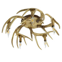 Faux Antler Wooden Multi-Light Vintage Chandelier Decor | Rebooters - Rebooters