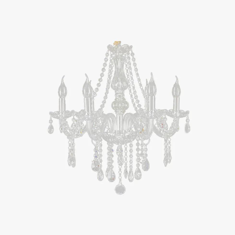 Glass Candle Holders Elegant Vintage Chandelier Design | Rebooters - Rebooters