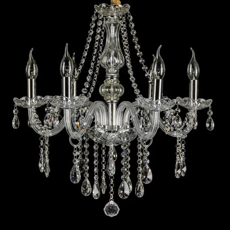 Glass Candle Holders Elegant Vintage Chandelier Design | Rebooters - Rebooters