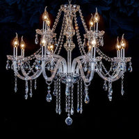 Glass Candle Holders Elegant Vintage Chandelier Design | Rebooters - Rebooters