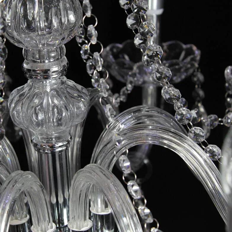 Glass Candle Holders Elegant Vintage Chandelier Design | Rebooters - Rebooters