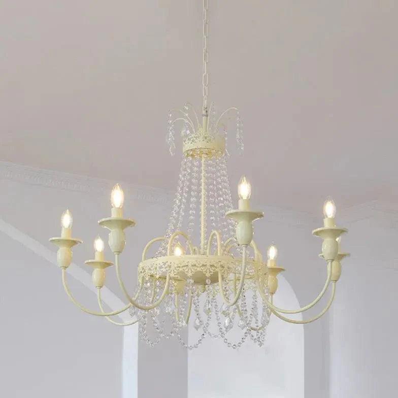 European Vintage Style Crystal Chandelier for Living Room | Rebooters - Rebooters