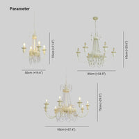 European Vintage Style Crystal Chandelier for Living Room | Rebooters - Rebooters