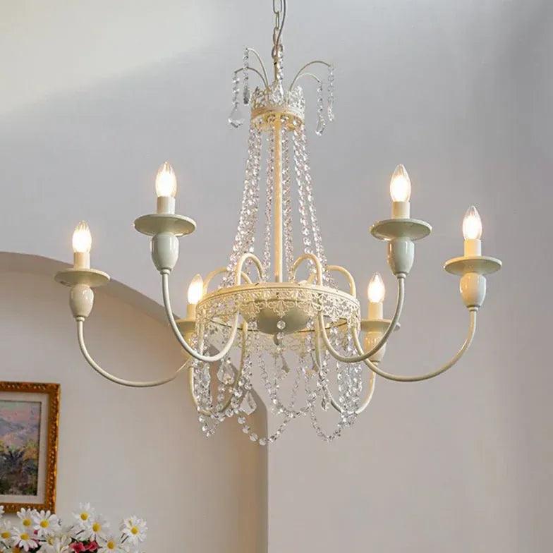 European Vintage Style Crystal Chandelier for Living Room | Rebooters - Rebooters