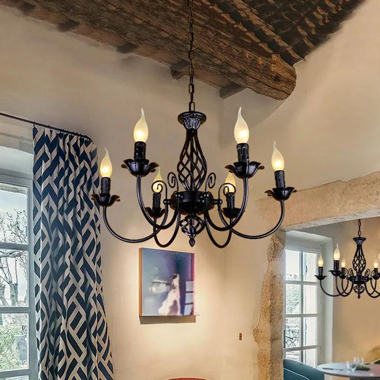 Vintage Style Candelabra Chandelier for Dining Room Décor | Rebooters - Rebooters