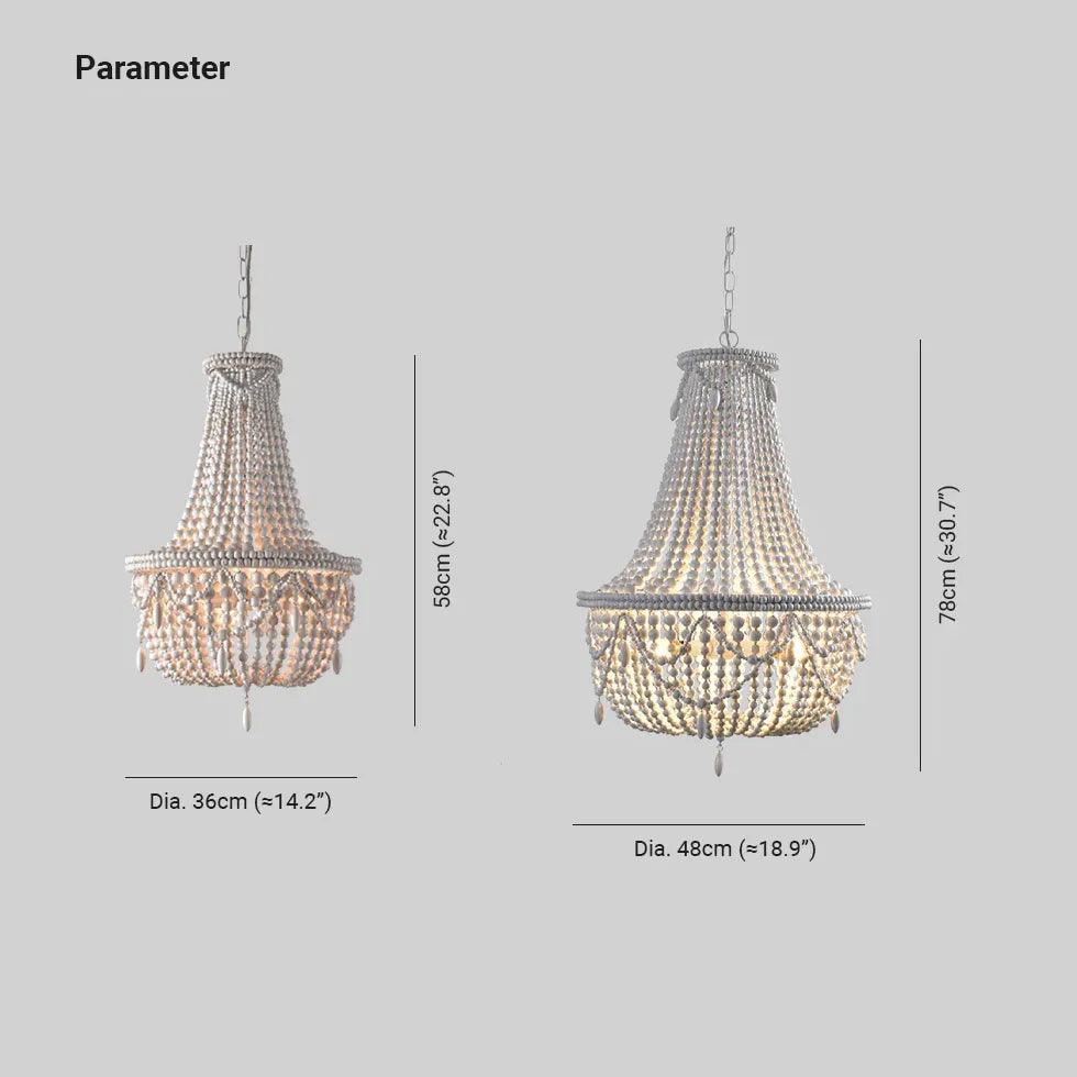 Beaded Design Classic Luxury Pendant Light for Home Decor | Rebooters - Rebooters