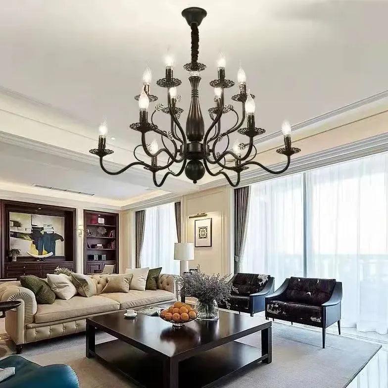 Baroque Classical Living Room Chandelier for Elegant Decor | Rebooters - Rebooters