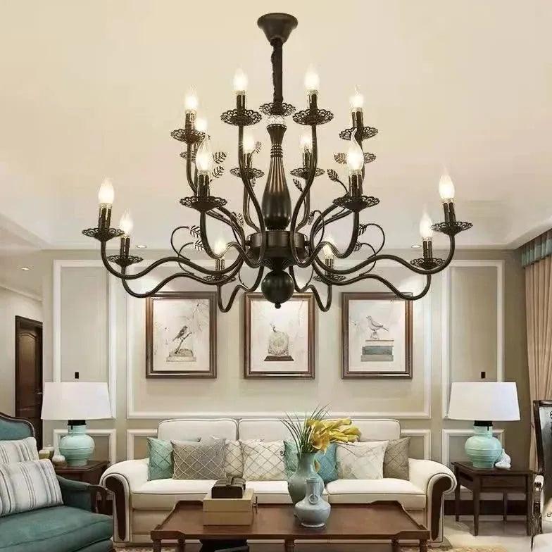 Baroque Classical Living Room Chandelier for Elegant Decor | Rebooters - Rebooters