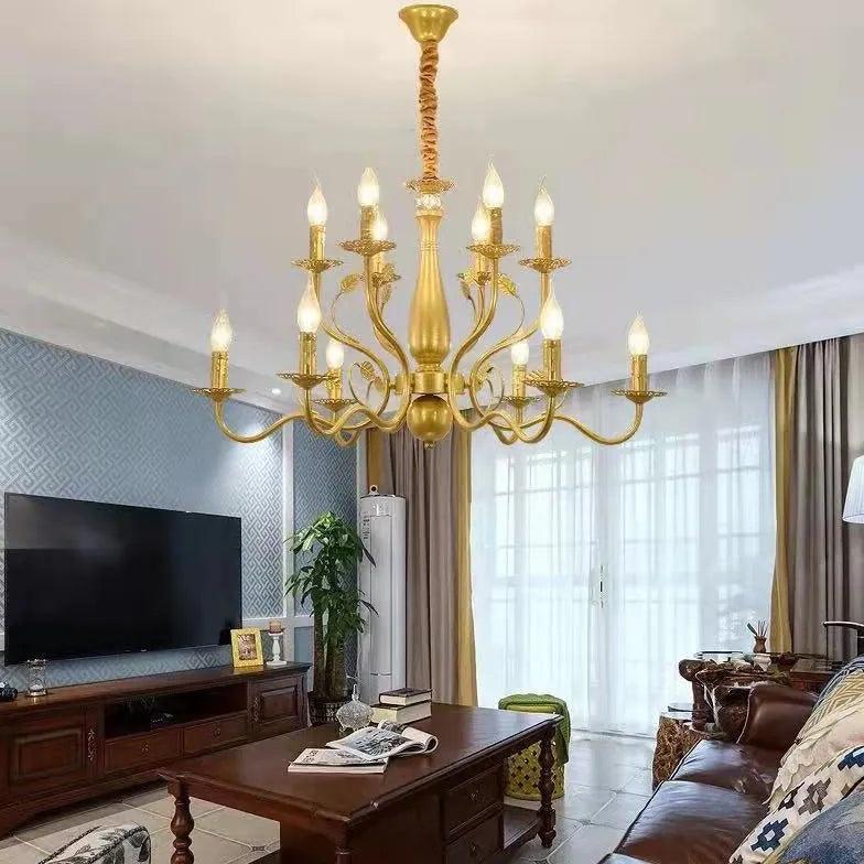 Baroque Classical Living Room Chandelier for Elegant Decor | Rebooters - Rebooters