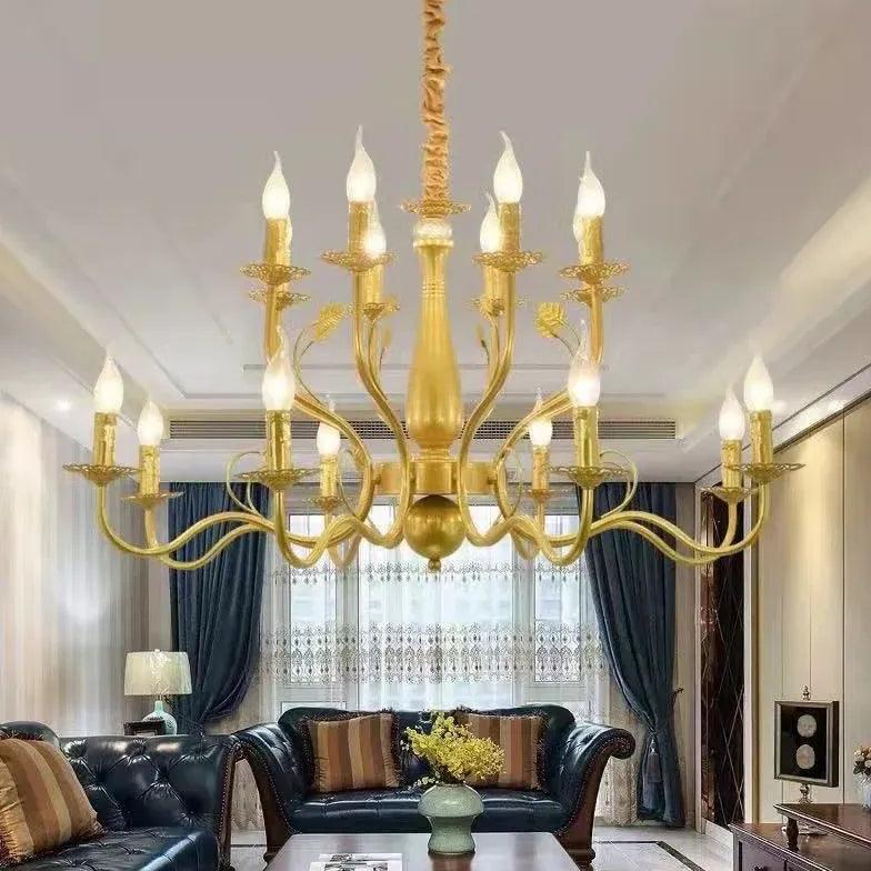 Baroque Classical Living Room Chandelier for Elegant Decor | Rebooters - Rebooters