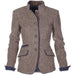 Womens Stylishly Tailored Wool Button-Up Jacket for Elegance - Rebooters