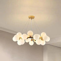 Glass Bubble LED Modern Chandelier for Elegant Spaces | Rebooters - Rebooters