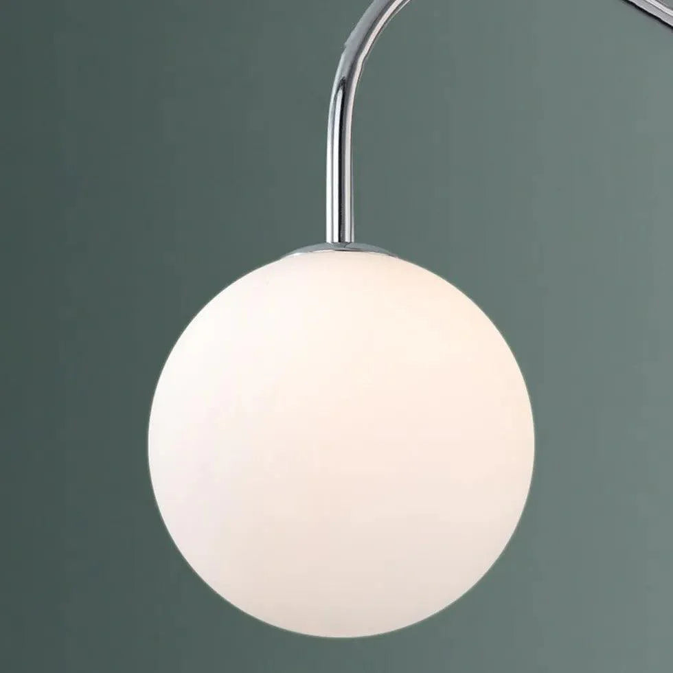 Three-Head Glass Ball Minimalist Pendant Light for Dining Room | Rebooters - Rebooters