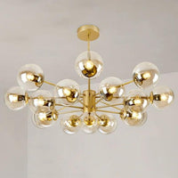 Glass Ball Multi-Head Modern Luxury Pendant Light Fixture | Rebooters - Rebooters