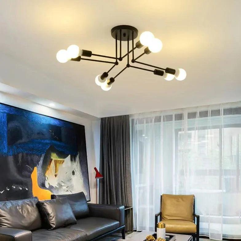 Radiating Multi-Head Modern Ceiling Light for Home Décor - Rebooters