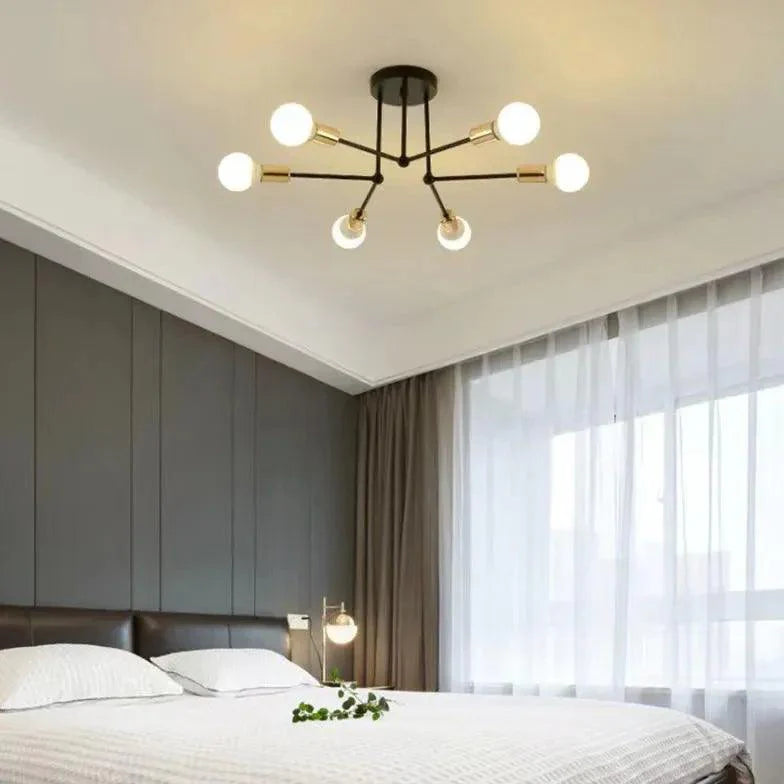 Radiating Multi-Head Modern Ceiling Light for Home Decor | Rebooters - Rebooters