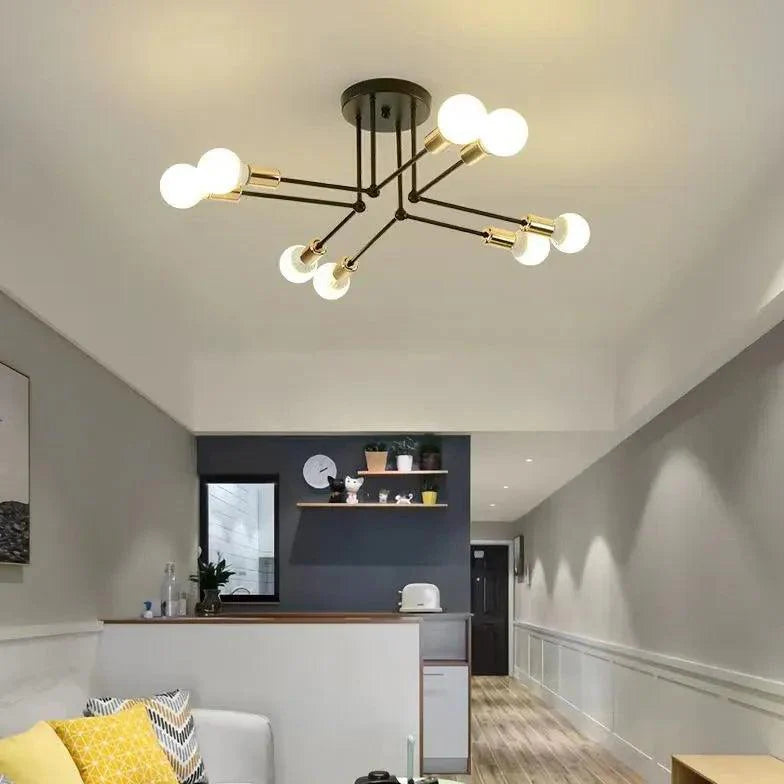 Radiating Multi-Head Modern Ceiling Light for Home Decor | Rebooters - Rebooters