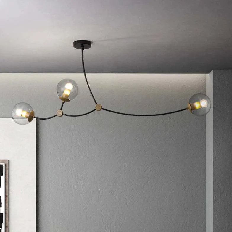 Minimalist Branch Modern Black Chandelier for Stylish Decor - Rebooters