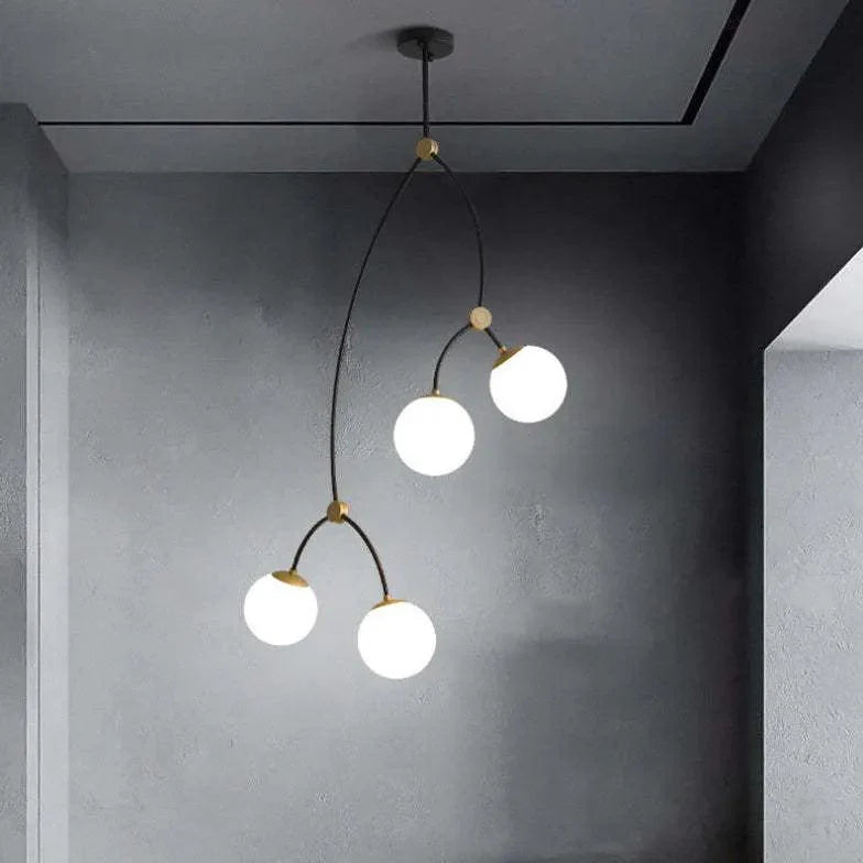 Minimalist Branch Modern Black Chandelier for Stylish Decor - Rebooters