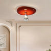 Red Irregular Round Design Recessed Ceiling Light Fixture - Rebooters