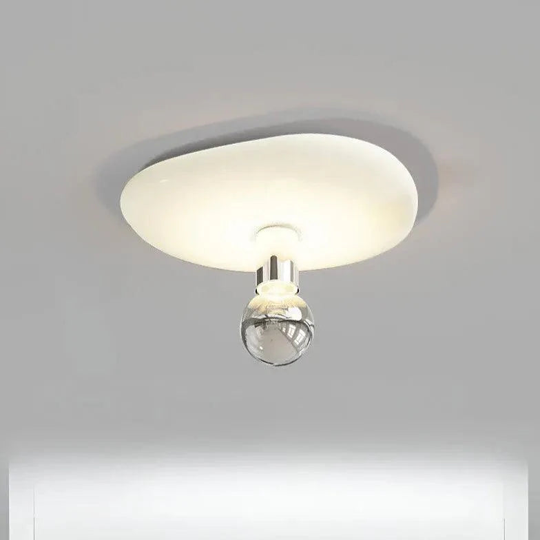 Red Irregular Round Design Recessed Ceiling Light Fixture - Rebooters