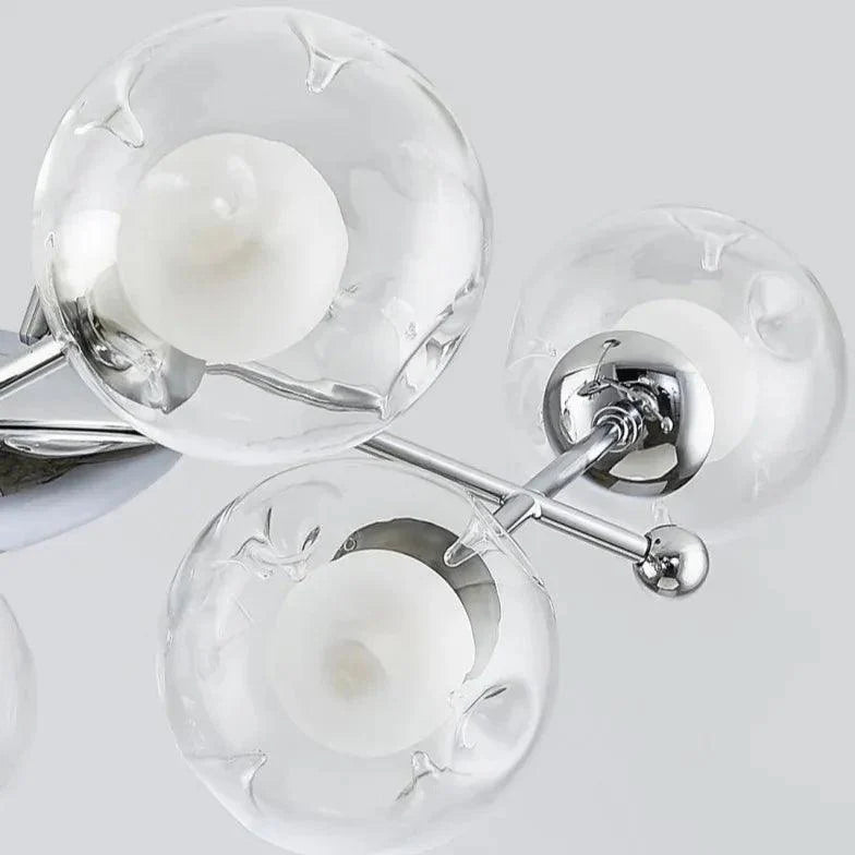 Polished Spherical Glass for Dining Room Chandelier Light | Rebooters - Rebooters