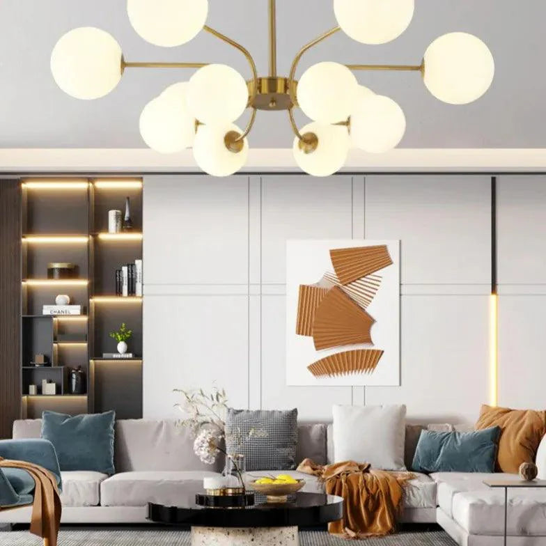 Star Diffusion Modern for Living Room Chandelier Design | Rebooters - Rebooters