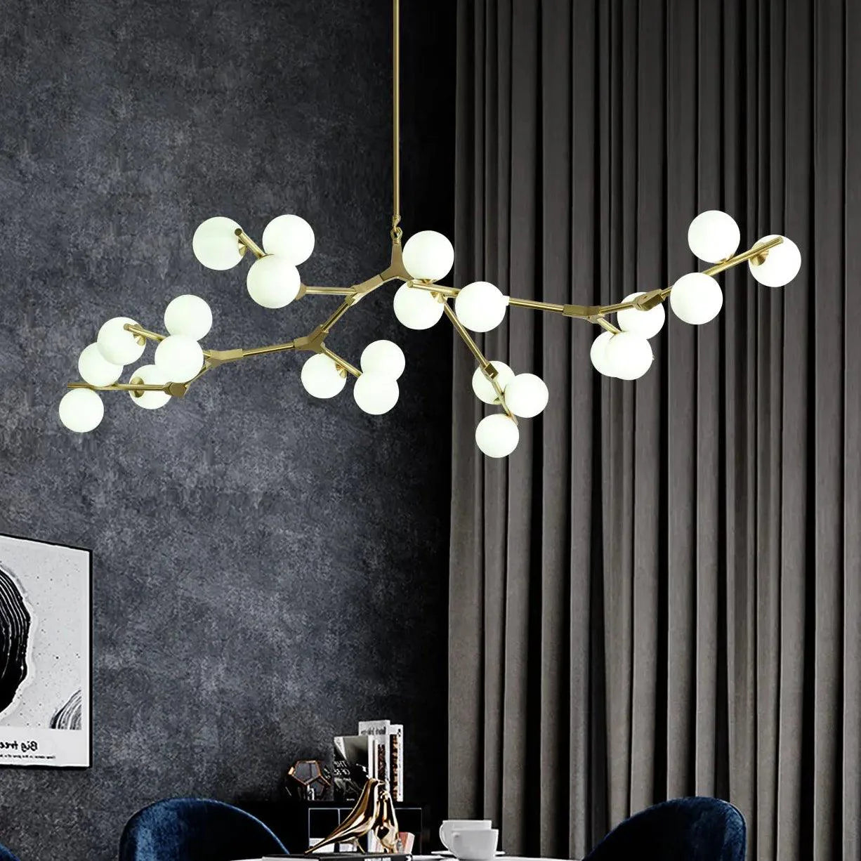 Irregular Branches Bedroom LED Chandelier for Modern Decor | Rebooters - Rebooters