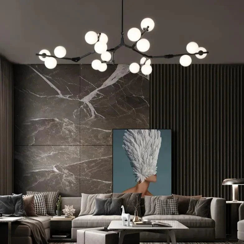 Irregular Branches Bedroom LED Chandelier for Modern Decor | Rebooters - Rebooters