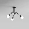 White Multi-Bulb Entwined Ceiling Light for Modern Spaces - Rebooters