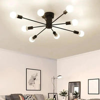 Light Industry Wind LED Flush Ceiling Lights for Indoors - Rebooters