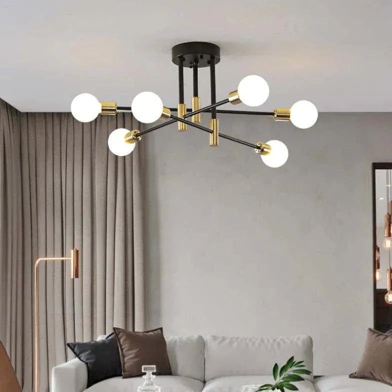 Spherical For Dining Room Flush Ceiling Lights Fixture - Rebooters