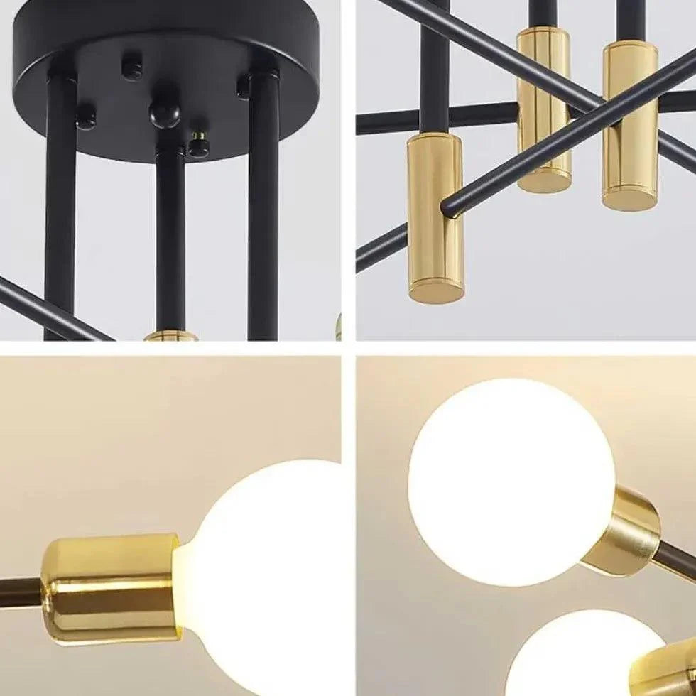 Spherical for Dining Room Flush Ceiling Lights Fixture - Rebooters