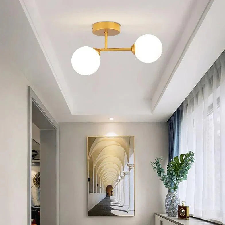 T-Shaped For Living Room Flush Ceiling Lights Design - Rebooters