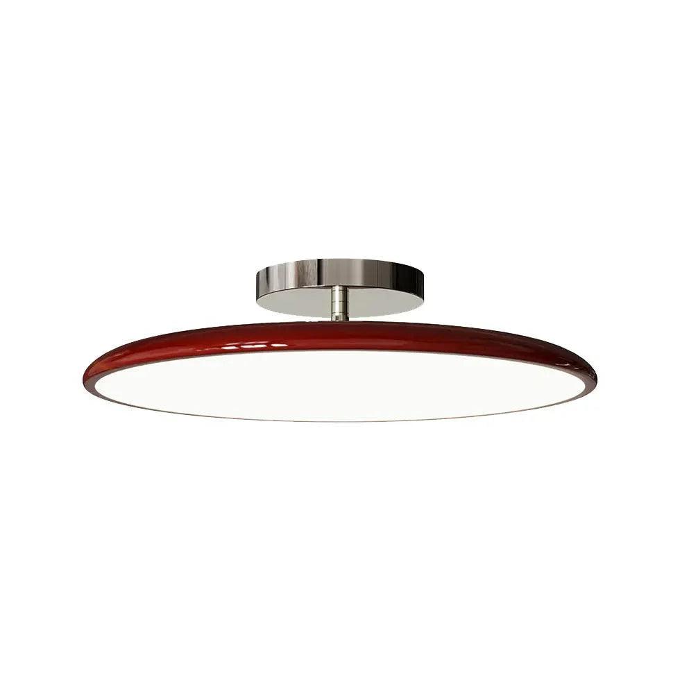 Round Acrylic Minimalist LED Ceiling Light for Home Use - Rebooters