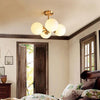 Four White Globe Modern Pendant Light for Stylish Spaces - Rebooters