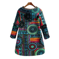 Womens Chic Vintage Hooded Winter Coat for Timeless Style - Rebooters