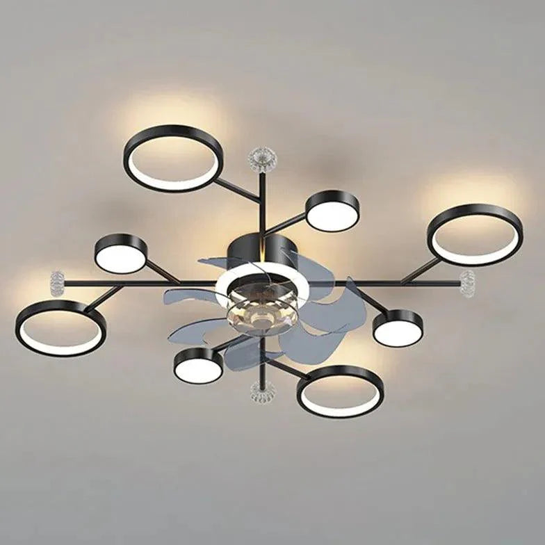 Ceiling Fan with Light Minimalist Chandelier for Home Use | Rebooters - Rebooters