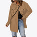 Chic Women's Cozy Woolen Coat for Effortless Style Fashion - Womens Jackets Rebooters